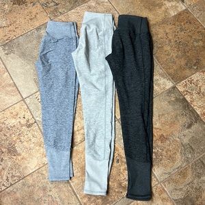 3 pairs of Alosoft High-waist legging